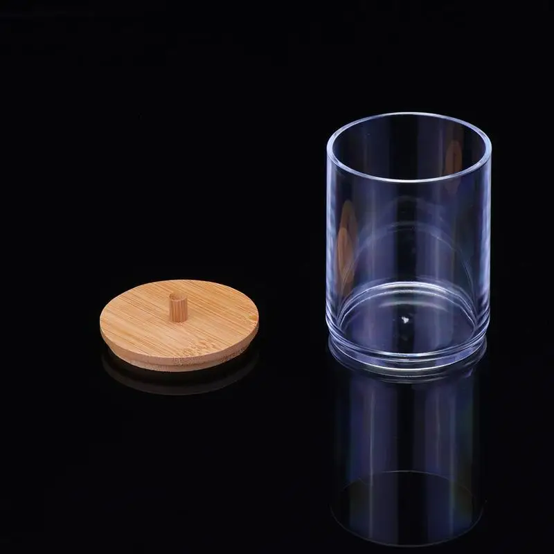 Прозрачная коробка для хранения ватных тампонов акриловая столешница