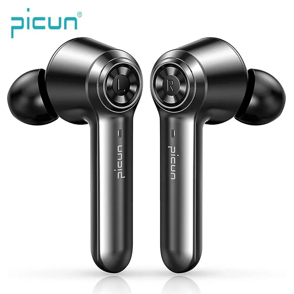 Picun W20 наушники TWS Беспроводной Bluetooth гарнитура стерео Бас сенсорный Управление