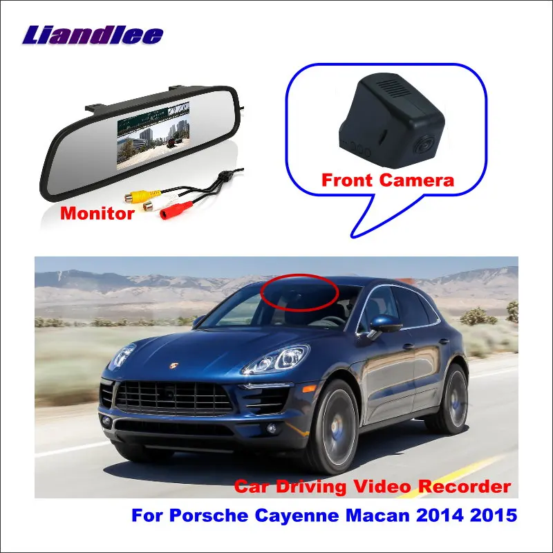 Автомобильный видеорегистратор Liandlee для Porsche Cayenne Macan 2014 2015 с Wi