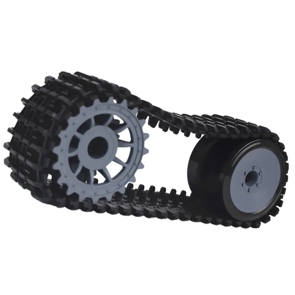 Plastic Tracked Crawler Tank Load Wheel - Robot Car Chassis Fun Science Lab Assemble Kits - DIY Car Arduino RC Toy