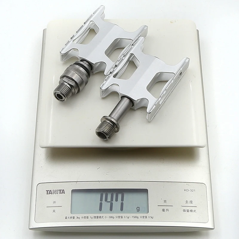 Велосипедные педали, титановые, для левого велосипеда, быстросъемные, для Brompton CNC, Легкие педали