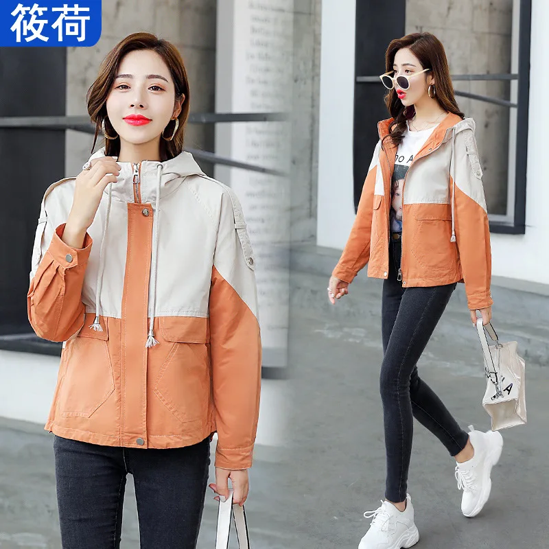 

Short Coat WOMEN'S Dress Retro Hong Kong Flavor Short 2019 Spring And Autumn New Style Fashion Loose Casual Tops Fashion