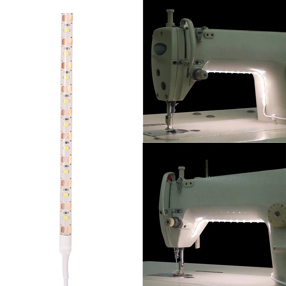 Sewing Machine LED Light Strip Flexible Neon 5V USB Powered Ice Tape Lamp With Touch Switch Cold White/Daylight White LED 360 Lm