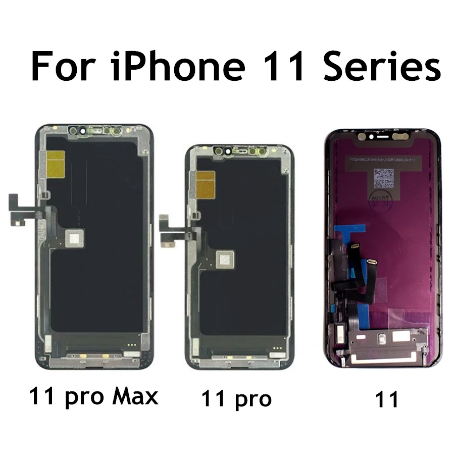 

AAA+ Quality For iPhone 11 11 pro iPhone11 Screen LCD Display Touch Screen Digitizer Assembly For iPhone11 OLED OEM LCD display