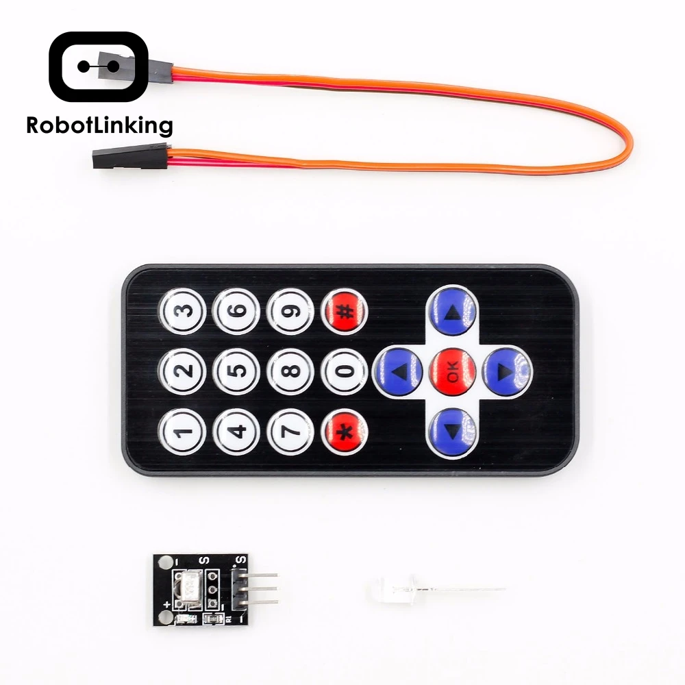 Инфракрасный ИК беспроводной модуль дистанционного управления наборы DIY Kit HX1838