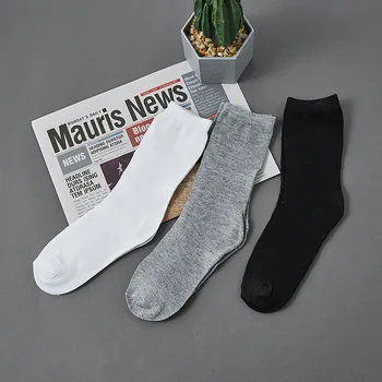 

PEONFLY Unisex Men Women's Socks Korean Harajuku Vintage Streetwear Long Socks White Black Woman Casual Hip Hop Skateboard Sox