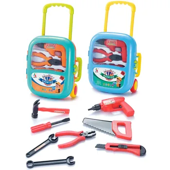 

Simulation Maintenance Tool Toy Set Chainsaw Tool Storage Box for Children's Toys