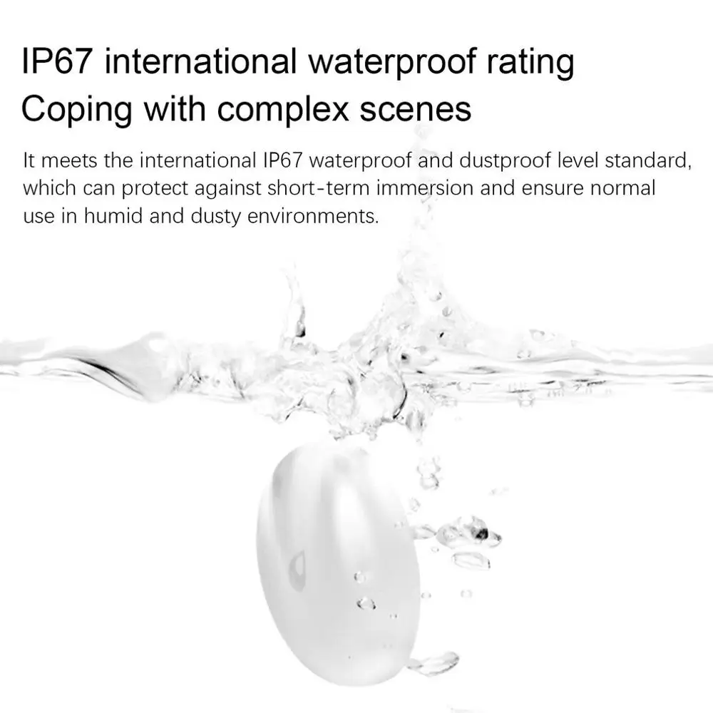 Aqara умный дом датчик воды IP67 водонепроницаемое интеллектуальное устройство