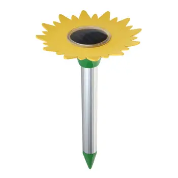 

Sunflower Solar Energy Ultrasonic Ant Pest Repeller Snake Rat Mouse Repellent Garden Yard Field Farm Outdoor