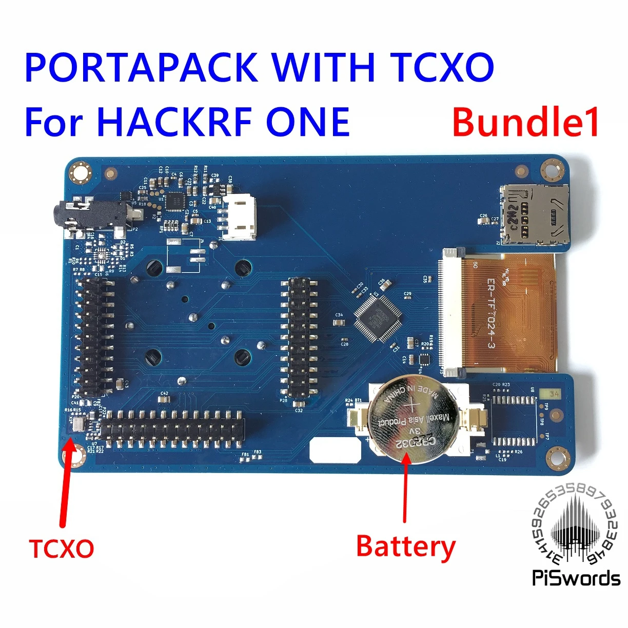 Portapack с TCXO для прошивки Hackrf One Mayhem. 0.05ppm Tcxo и Upconverter FM фильтр|Демонстрационные