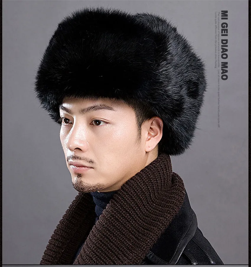 Шапка из кроличьего меха Двусторонняя шапка из кроличьего меха Lei Feng различные меховые шапки для сохранения тепла и комфорта
