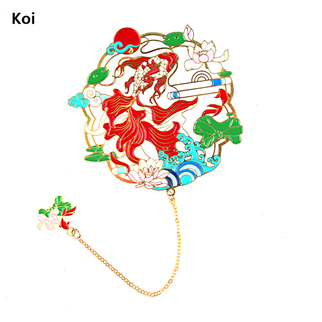 Models Retro Metal Tassel Bookmark Chinese Style Creative Leaf Vein Hollow Book Markers Copper Book Holder Stationery Supply