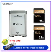 Onefavor-Convertidor de adaptador de tarjeta SD SDHC profesional, 16GB, 32GB, 90 MB/S, para Mercedes Benz, promoción
