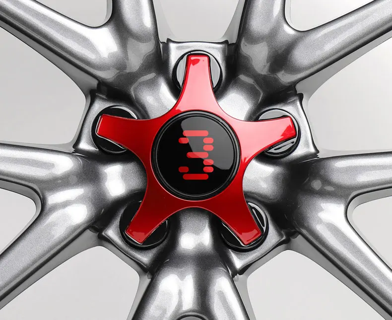 LUCKEASY краска модификация колпачок колеса комплект для Tesla модель 3 автомобиля 20 дюймов колеса Marvel цвет соответствия Железный человек колпачок колеса 4 шт./se - Название цвета: M3-EX1320