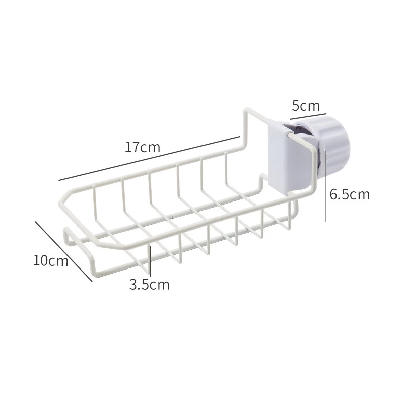 Kitchen Sink Faucet Drain Rack Sponge Soap Cloth Storage Organizer Holder Shelf AUG889