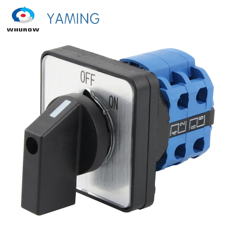 

LW26-20/2 Universal Conversion 20A 380V Two Poles Power Supply Rotation Combination Control Circuit Cam Switch