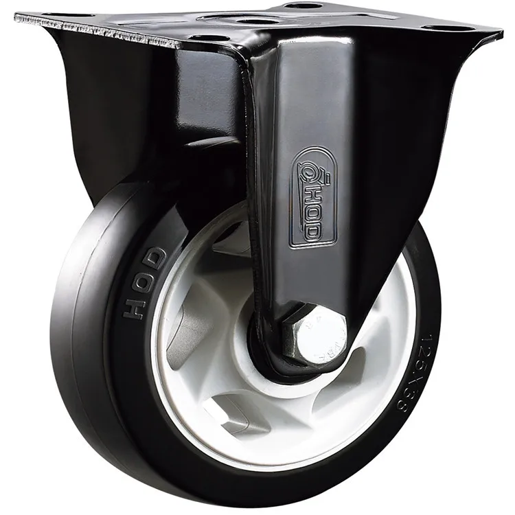 

Houde Truckle Universal Wheel Directional Wheel with Brake Bearing Industrial Polyurethane Pu Wheel Trolley Steering Wheel Wheel