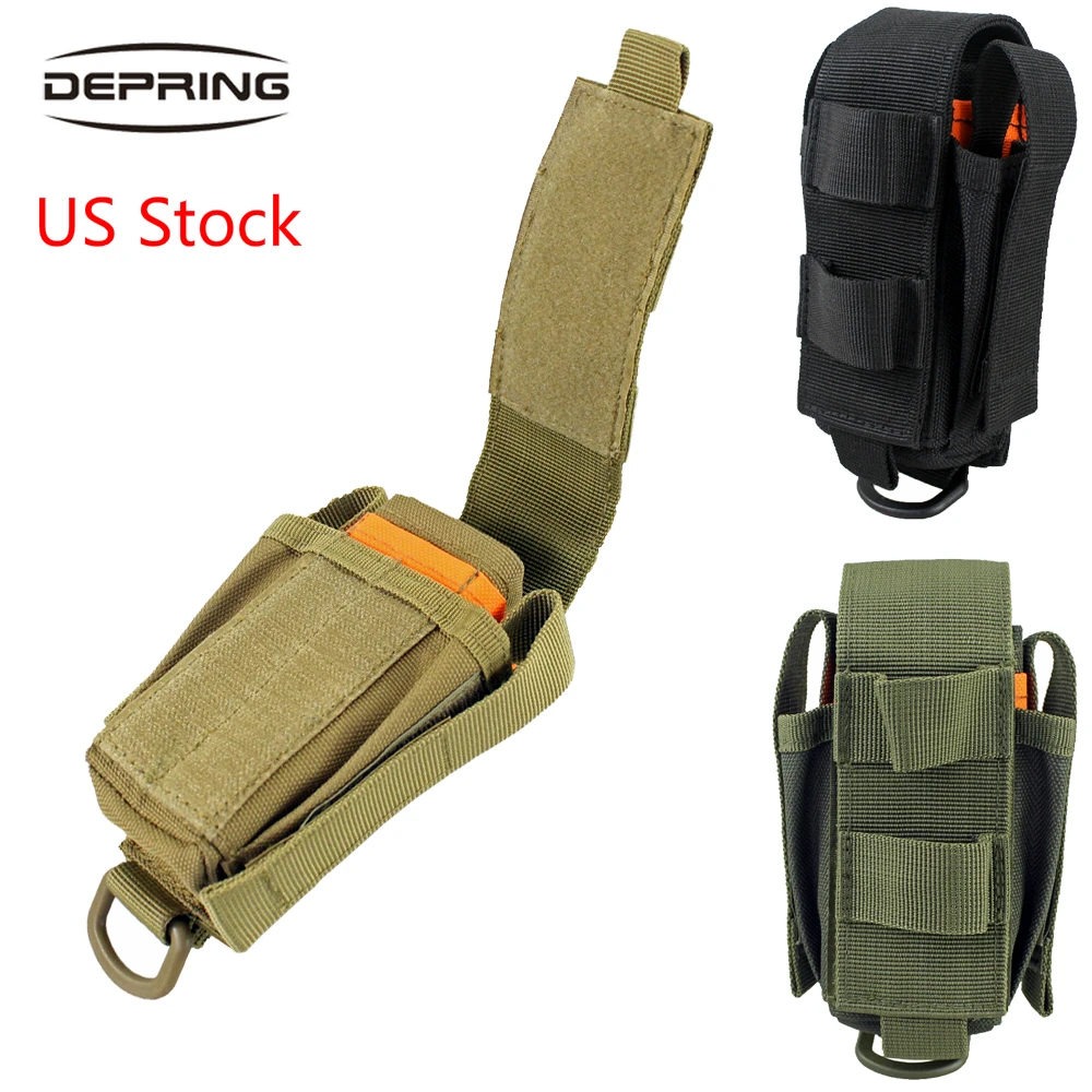 Bolso organizador de herramientas multiusos táctico Molle, funda de bolsillo múltiple con solapa para alicates, pluma, cuchillo, linterna, bolsa