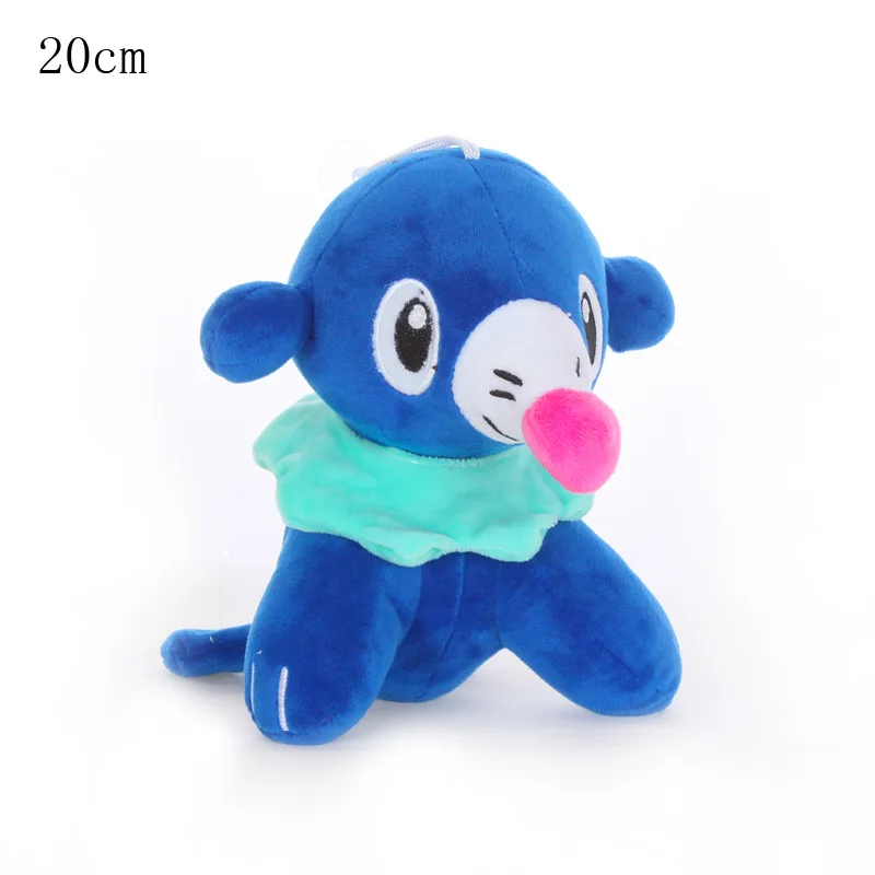 1 шт. kawaii Popplio плюшевые игрушки куклы мультфильм попплио кулон мягкие игрушки для детей подарок на день рождения