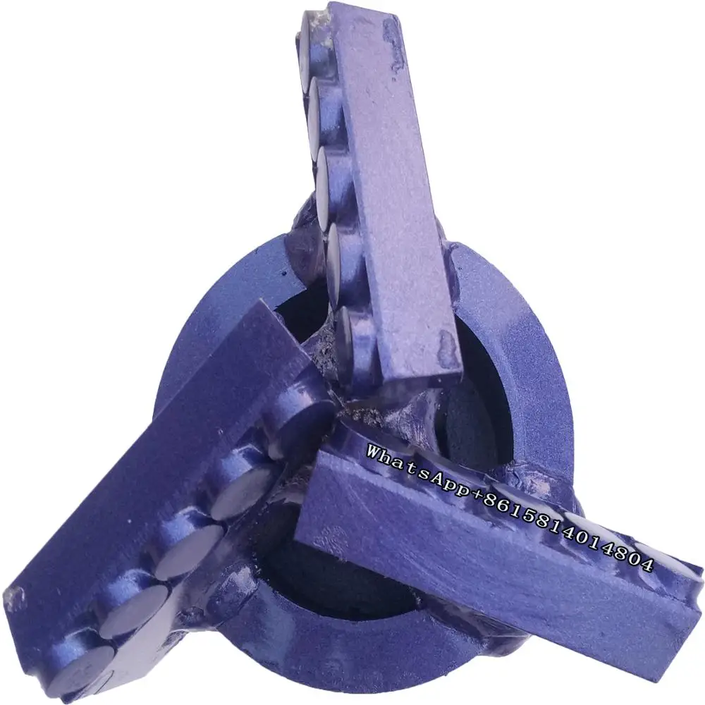 Opening water drill,Drilling well,3 wing drill bit,diamond composite drill bit,pdc geological coal field exploration drill bit