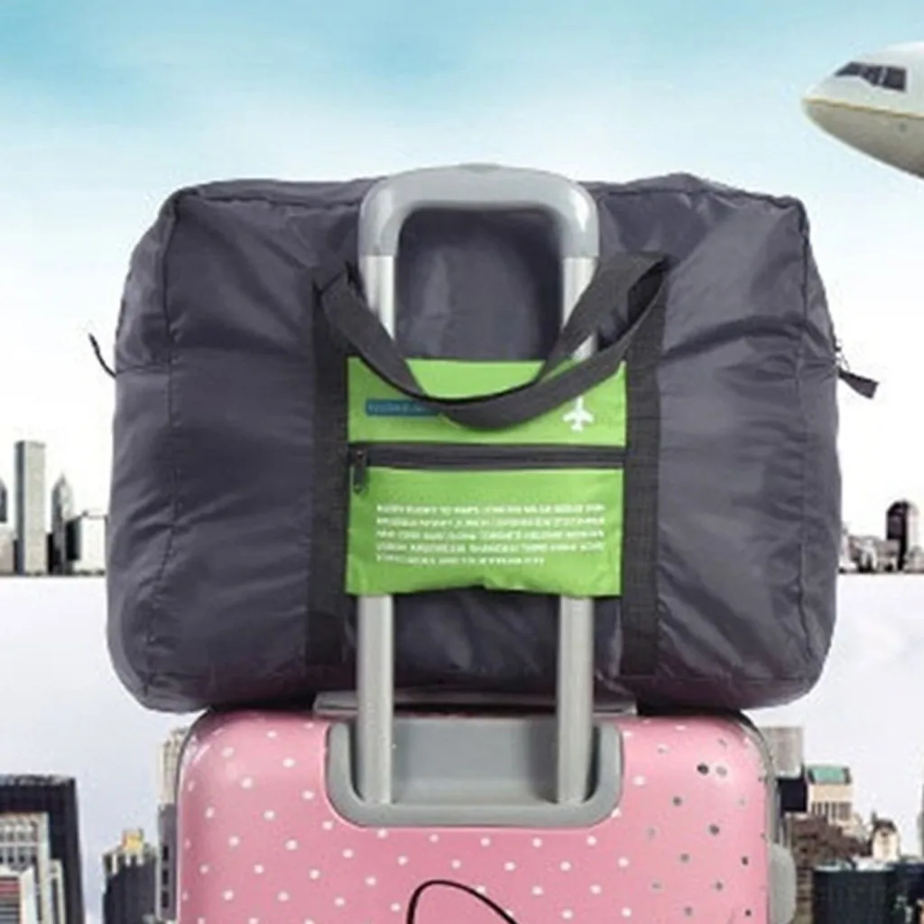 Модная Водонепроницаемая дорожная сумка, Большая вместительная сумка, Женская нейлоновая складная сумка, унисекс, багаж, дорожные сумки,# p