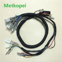 motorcycle Wire Cable Assembly AX100 Full vehicle Cable Line for Suzuki 2 stroke 100cc AX 100 Full vehicle wire
