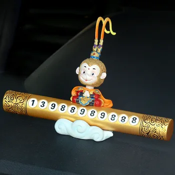 

automobile Ornaments multifunction vehicle-mounted shake one's head simian stop board upholstery ornaments
