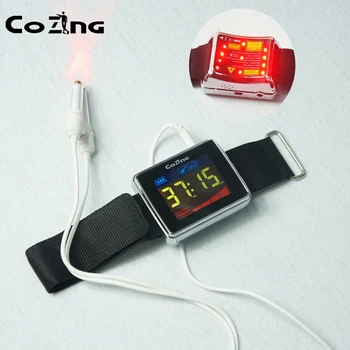 

Modern Powerful Low Level Red Laser Bracelet Physiotherapy Red Yeast for Cholesterol Blood Circulate