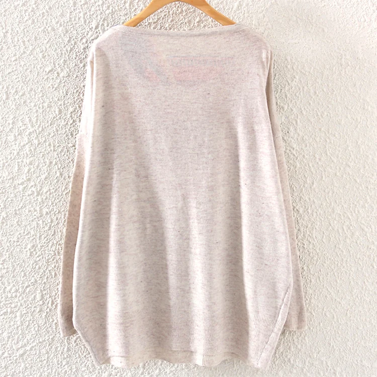 New 3D Cat Sweater Women Knitted Sweater Autumn Clothing Loose Knit Tops Pullover Jumper Casual Lightweight Tunic Sweaters