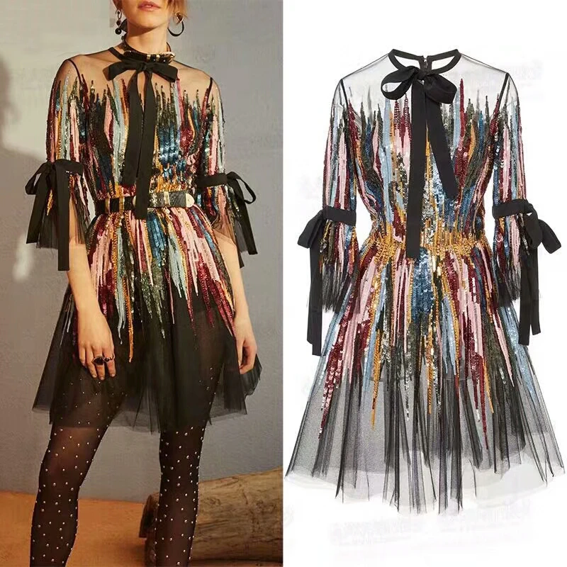 Новые французские неровные полосы блесток ткань 120x90 см вышивка блестящие пайетки ткань модные вечерние платья