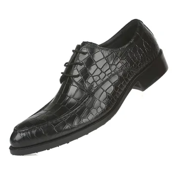 

Men's Shoes Stone Pattern Style Cowhide Formal Wear Work Wear Wedding Shoes