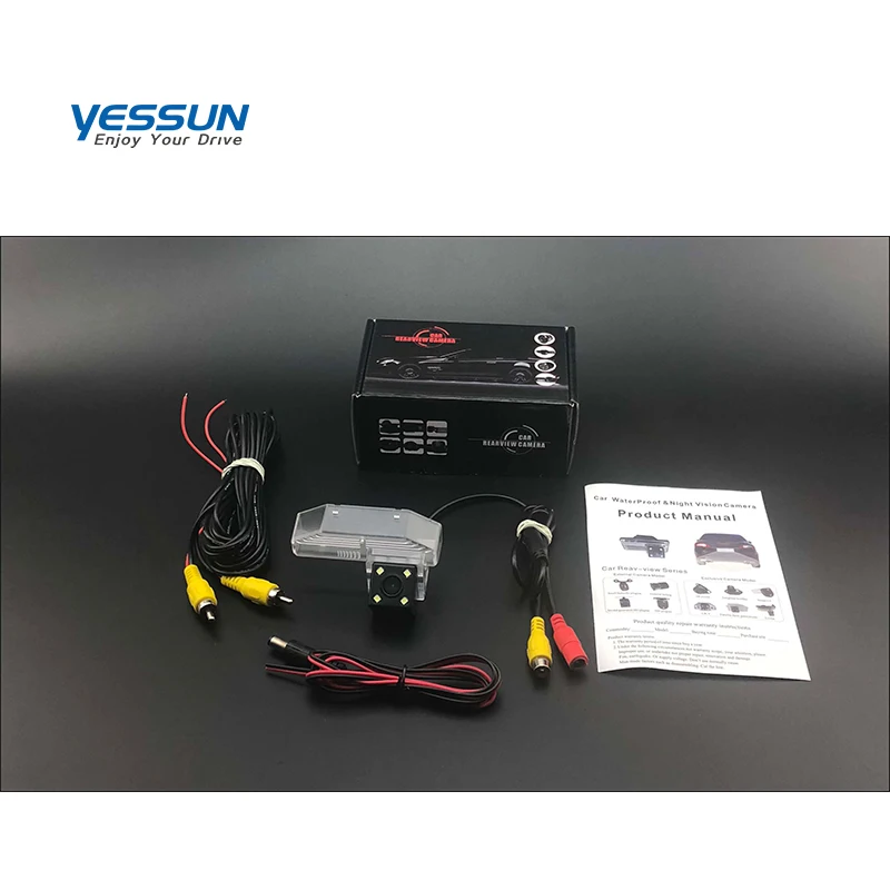 Yessun для Mazda 6 2009 2010 2011 2012 M6 RX-8 Atenza камера заднего вида HD CCD 4 светодиодный аксессуары для камеры заднего вида - Название цвета: RC8046fullst