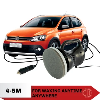 

12V Mini Waxing Scratch Remover Dual Action Car Auto DA Polisher With 5" And 6" Car Paint Care Repair Polisher Tools for Car