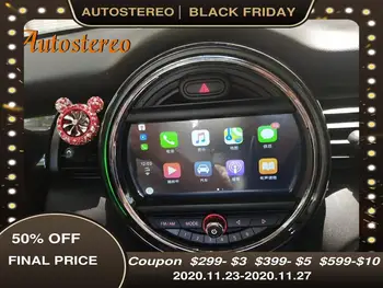 

For Mini one F55 F56 Cooper 2015+Android10.0 4+64G PX6 Car GPS Navigation Auto Multimedia Player Radio Tape Recorder HeadUnit 4G