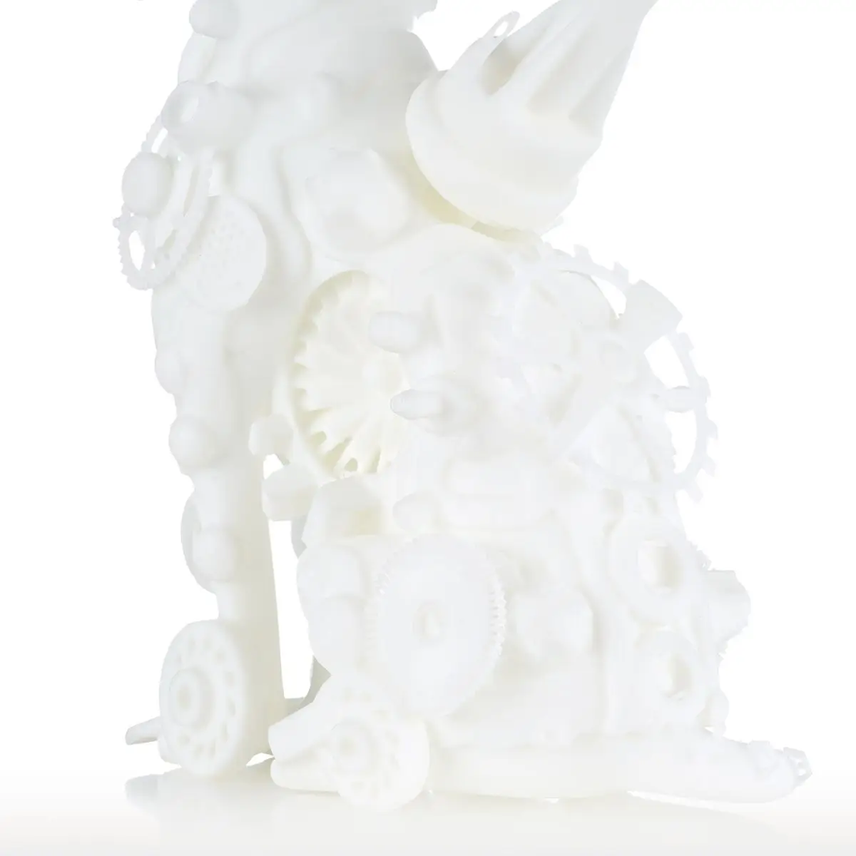 Механик кошка 3D печатная скульптура Artesanato Escultura статуи для домашнего офиса Декор для гостиной статуи и скульптуры s