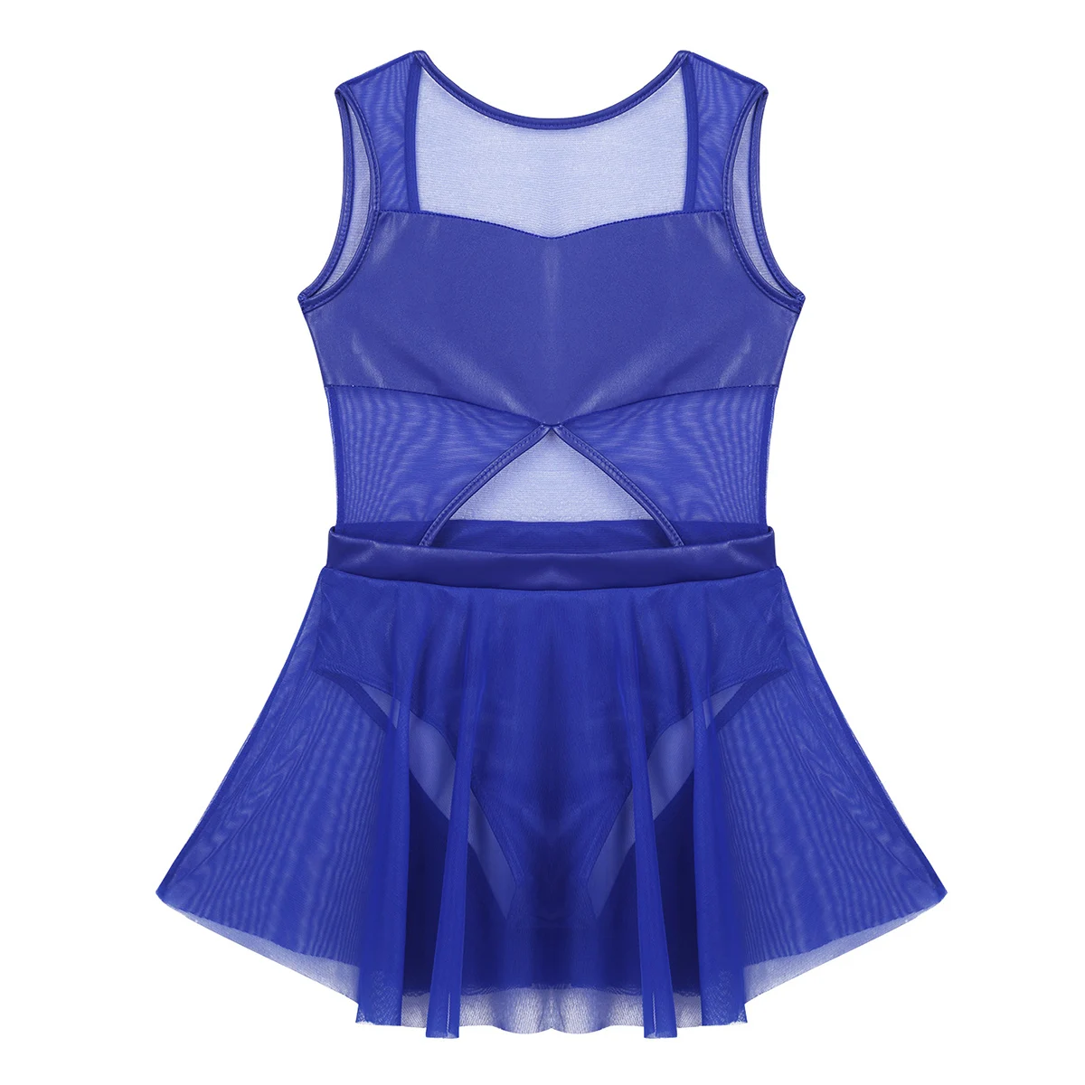 TiaoBug/детское Сетчатое платье для подростков из искусственной кожи с фатиновой