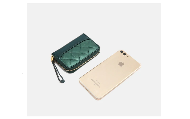 Women Cards Holder Case Wallet Card Holders Pocket Coin Genuine Leather Ladies Coin Purse Wallet Mini Clutch Bags Cartera Mujer