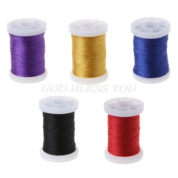 

5 Color 0.4 mm 120 Meters Profession Bow string Serving thread 120m/Roll 0.02" Thickness for Various Bow string Archery
