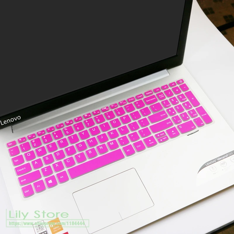 Защитный чехол для клавиатуры ноутбука 15,6 дюймов для lenovo V330 V 330 V330-15IKB V330-15ISK 1" Ideapad 720s-15 320C Flex 5 - Цвет: rose
