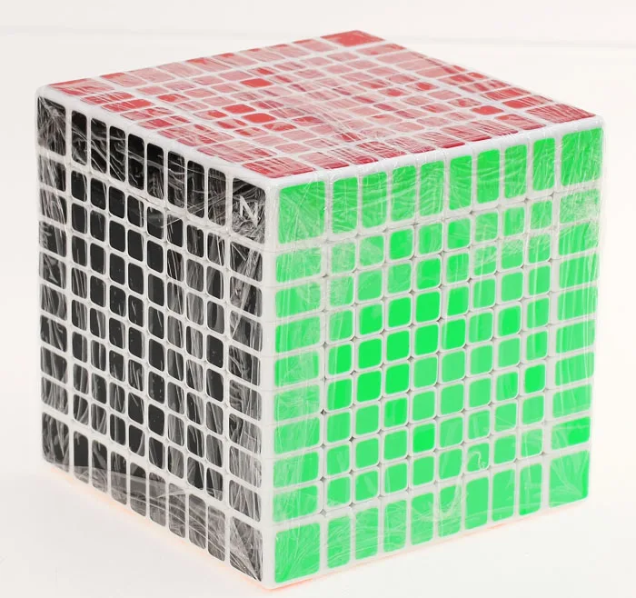 Shengshou 10x10x10 куб 10,2 см волшебный куб, головоломка, 10 слоев 10x10 волшебный куб cubo подарок образовательные игрушки, Прямая поставка