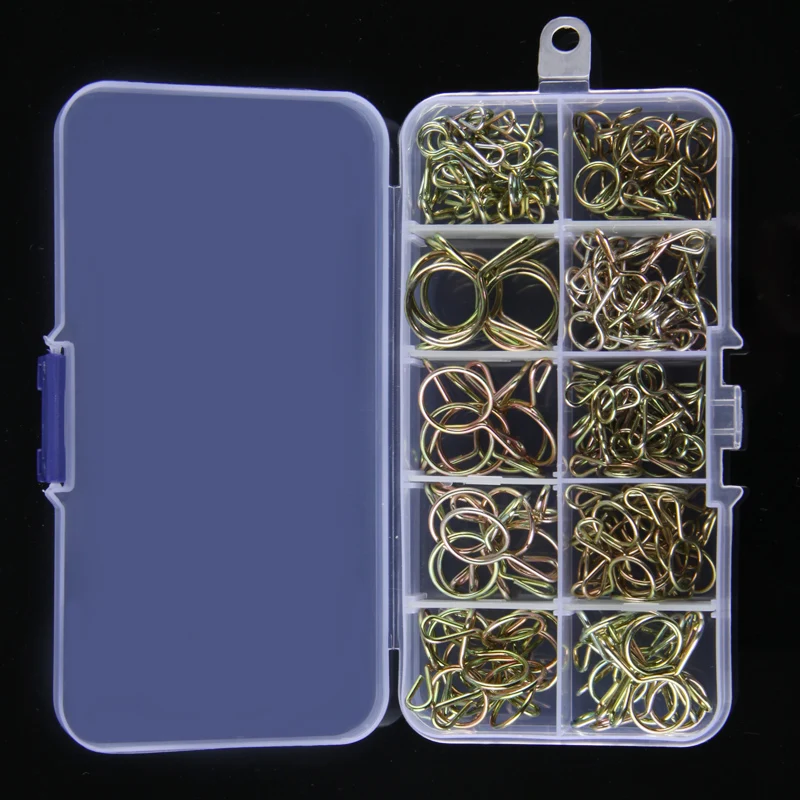 Hose Clamps 126Pcs 5mm-14mm Hose Clamp Zinc Plated Spring Clips Gear Hose Fuel Line Clamp for Boats Motorcycles
