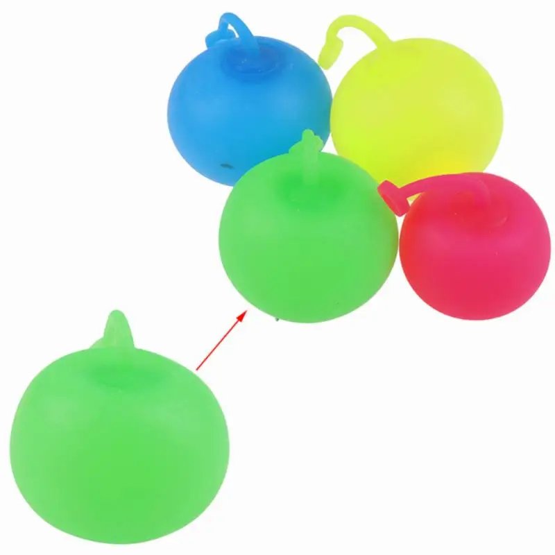 Children's Soft Blow Ball 1pc 5 Colors Outdoor Transparent Bubble Ball Inflatable Funny Creative Photosphere for Kids Gift baby toys,multi color punch balloons