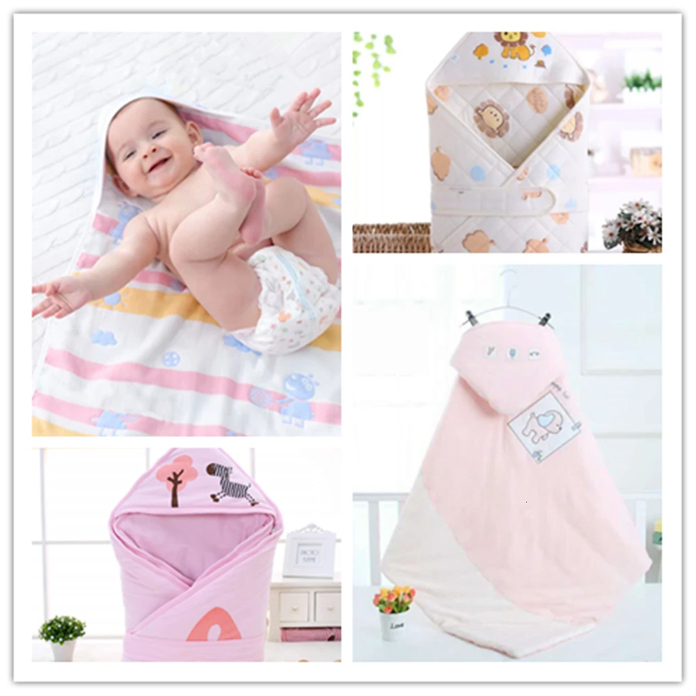 Мягкий хлопковый спальный мешок с рисунком для маленьких мальчиков и девочек, пеленальный конверт с акулой, теплое одеяло для новорожденных, спальный мешок для новорожденных