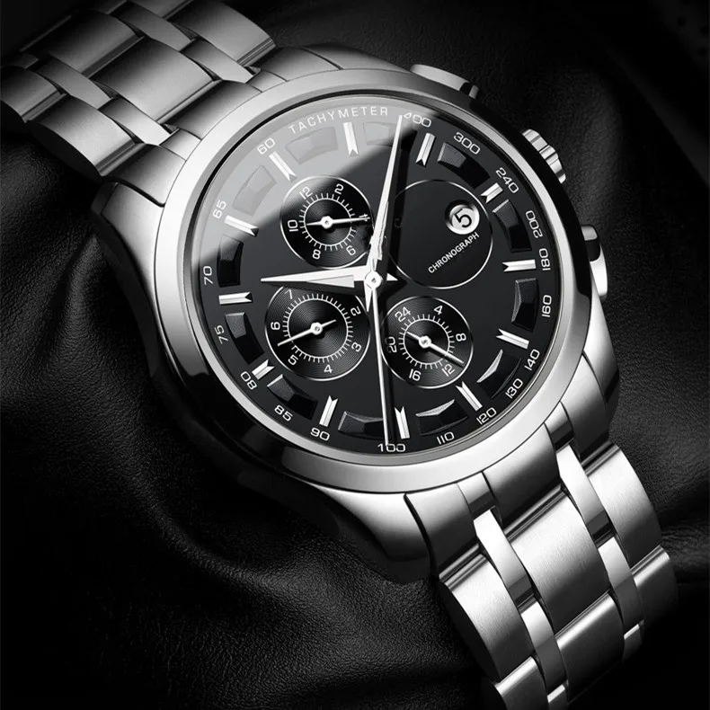 Часы для мужчин-tissot-1853 мужские часы ведущей марки с хронографом
