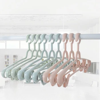 

42cm 5 pcs/lot Household Plastic Adult Clothes Hangers with Hooks Shirt Support Mutifunctioal Hanger for Pants Dress Skirt