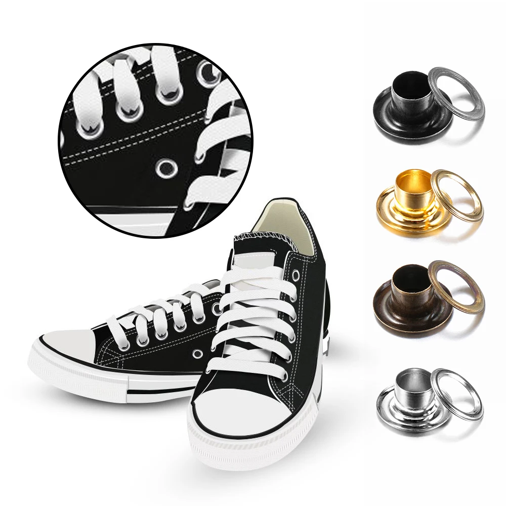 Металлические люверсы 5 мм кожаные для рукоделия обувь скрапбукинга поясная