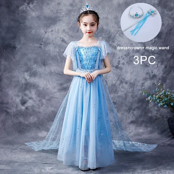 

2020 Christmas Baby Girl Dress Kids Dresses For Girls Children Clothes Long Cloak Princess Cosplay Party Dress Intant Costumes