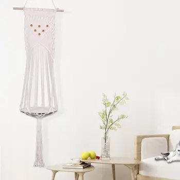 

Handwoven Tapestry Wall Hanging Macrame Pet Cat Dog Hammock Bed Swing Living Room Home Decoration