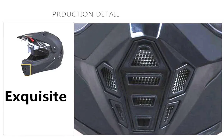 Free Shipping Motorcycle Helmet With Sun Shield Atv Road Cross Motocross Helmet Double Lens Off Road Racing Moto Helmets XS 53cm