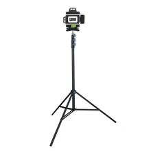 Профессиональный качественный металлический штатив 3M лазерный уровень Nivel лазерный Штатив для лазерного уровня с 4 узлами Регулируемый 1/" интерфейс